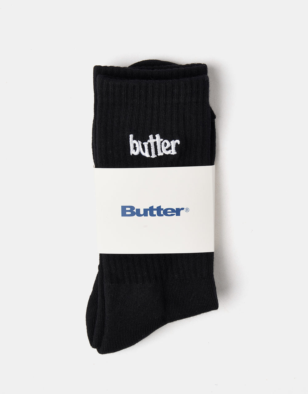 Butter Goods Basic Crew Socks - Black