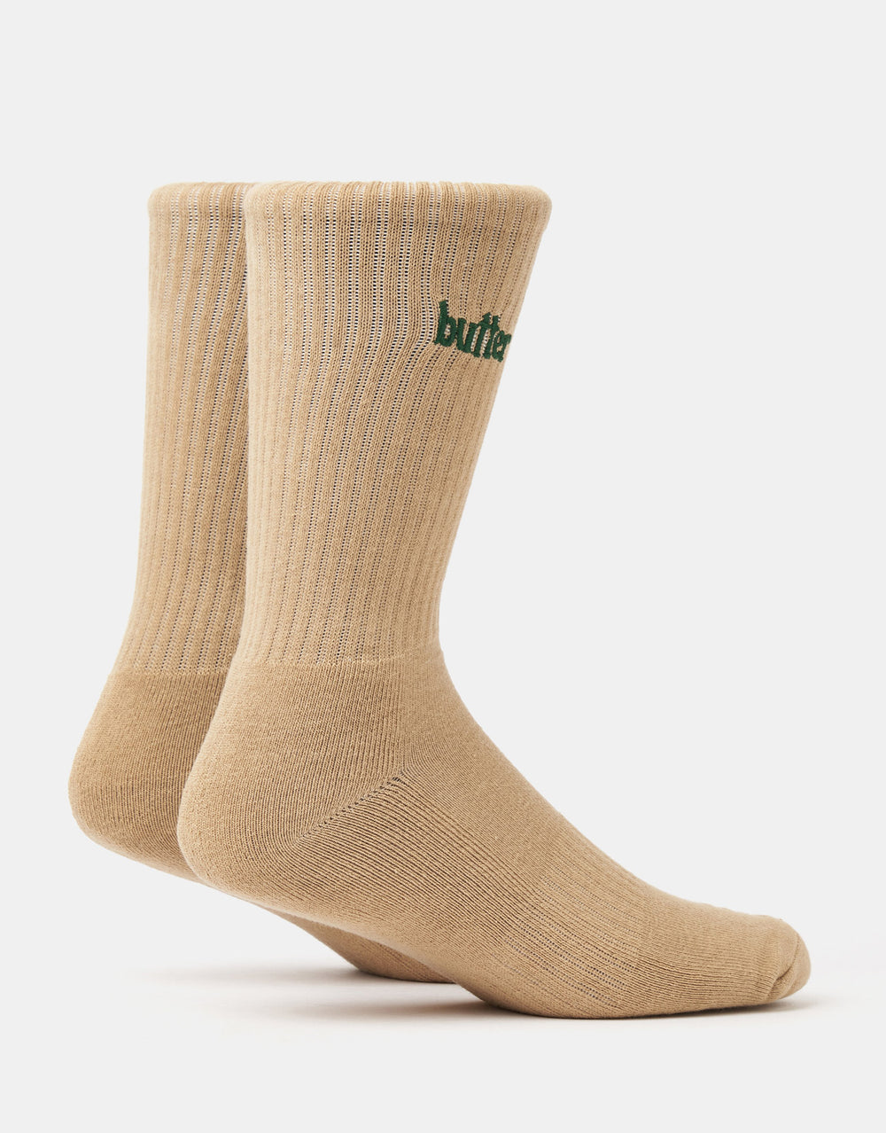 Butter Goods Basic Crew Socks - Sand
