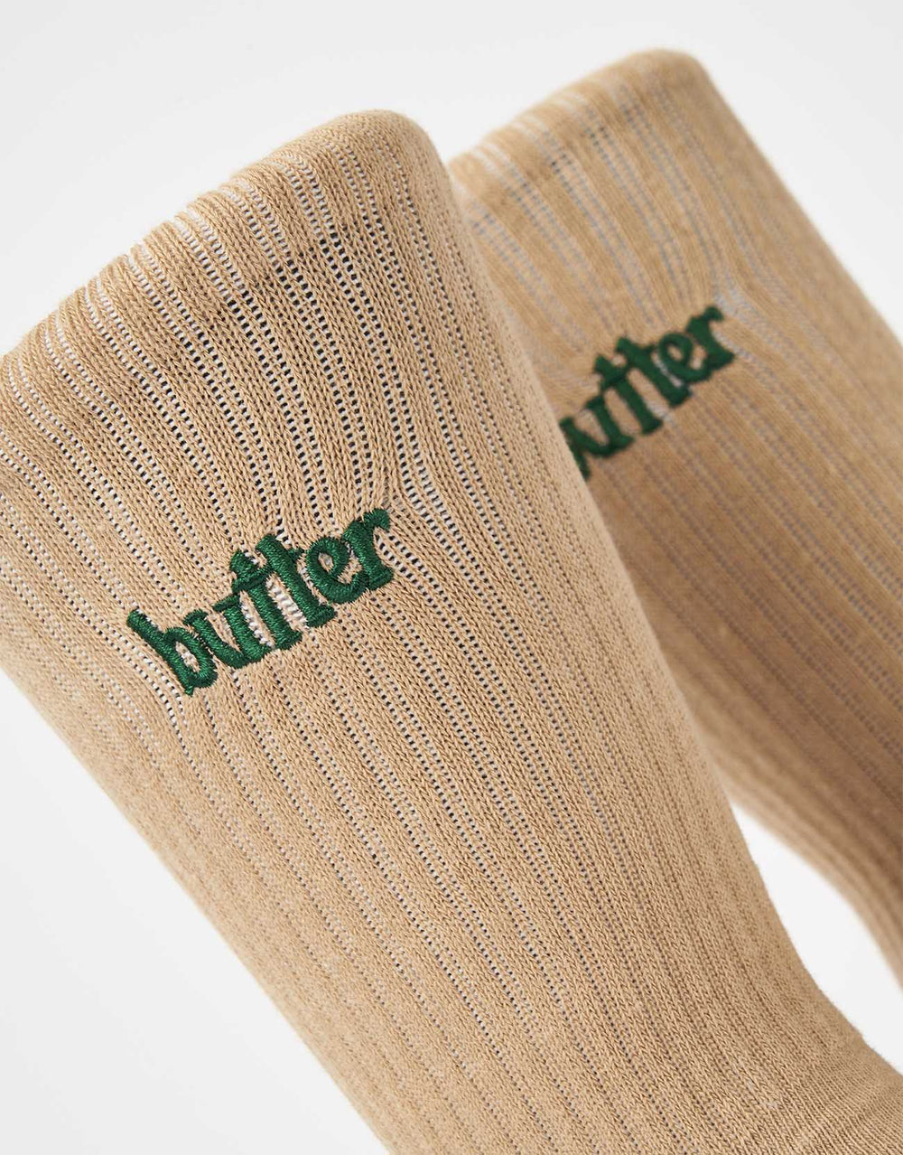 Butter Goods Basic Crew Socks - Sand