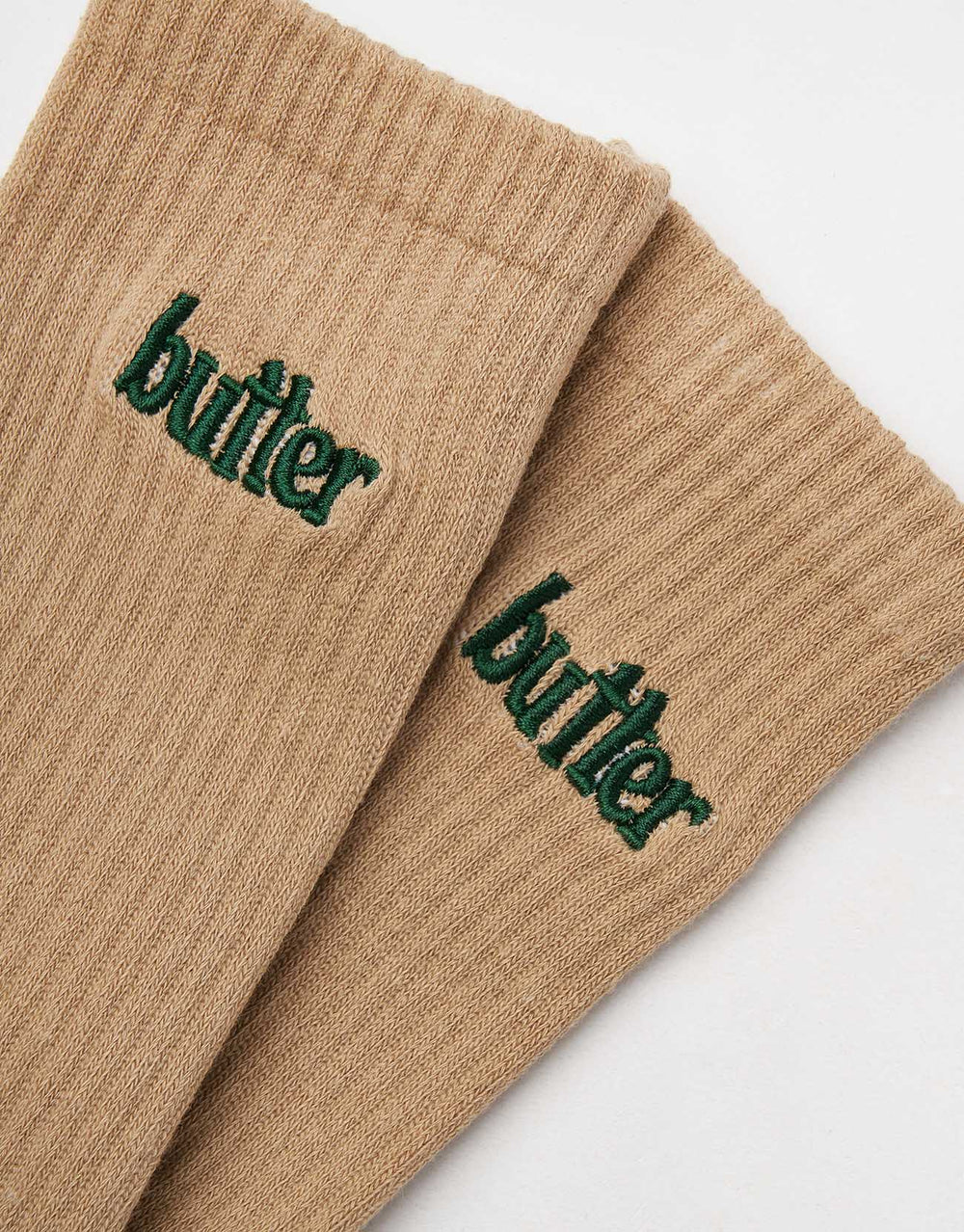 Butter Goods Basic Crew Socks - Sand