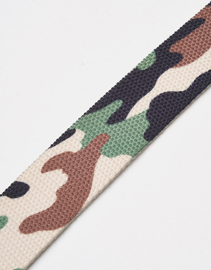 Butter Goods Logo Woven Web Belt - Desert Camo