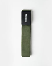 Butter Goods Logo Woven Web Belt - Safari