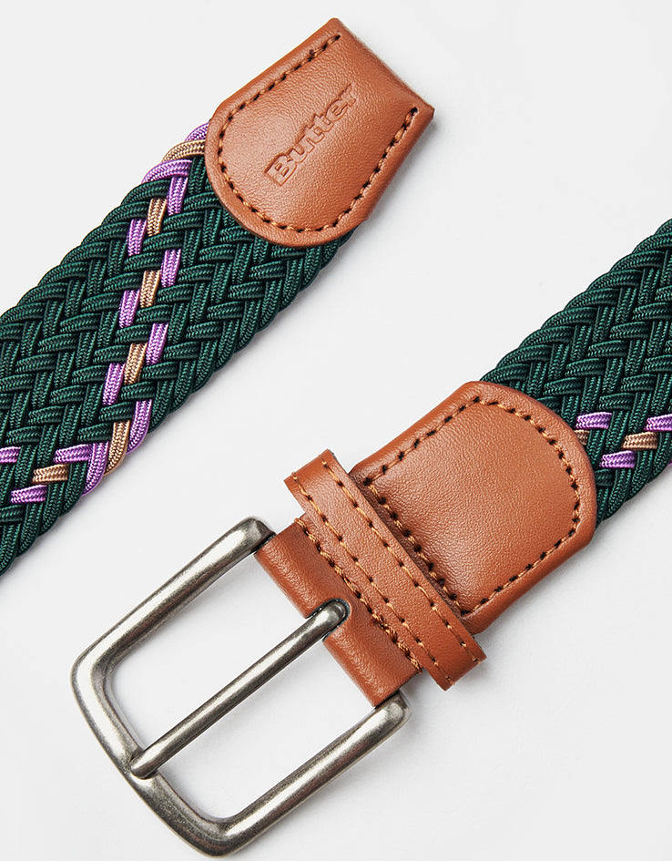 Butter Goods Braided Belt - Forest