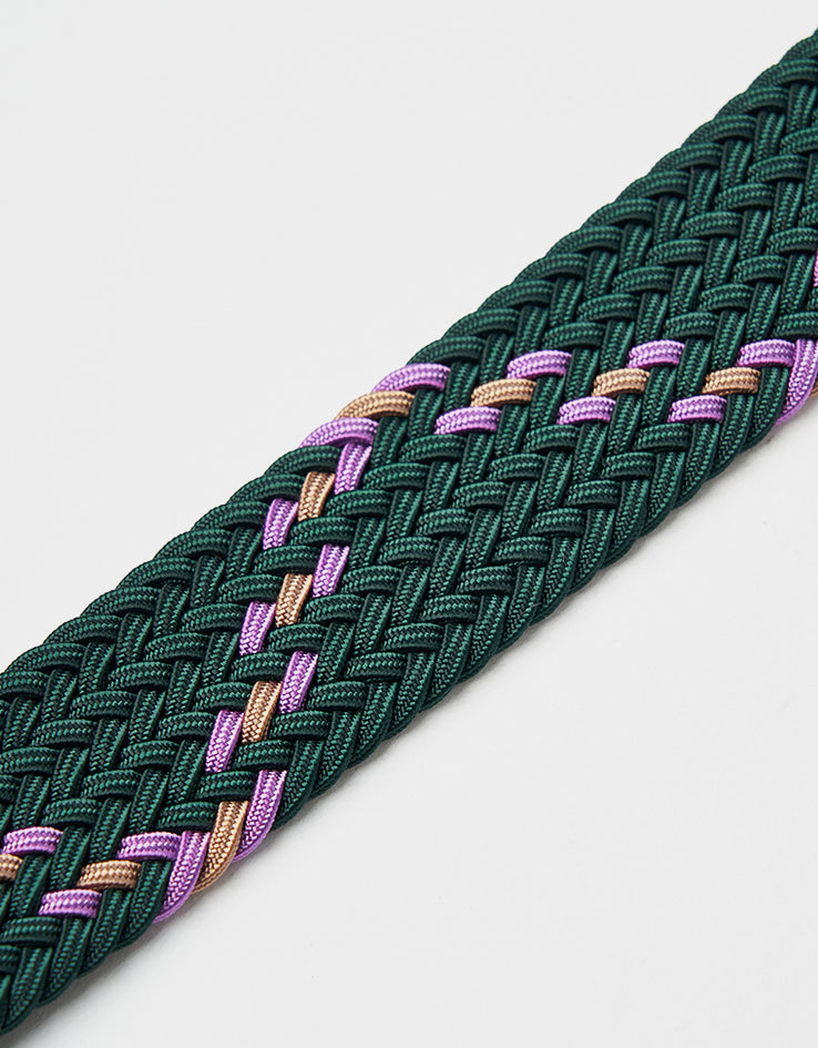 Butter Goods Braided Belt - Forest