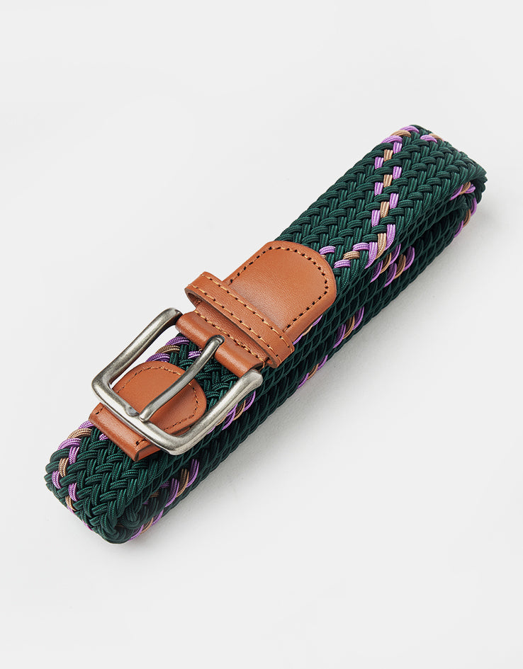 Butter Goods Braided Belt - Forest
