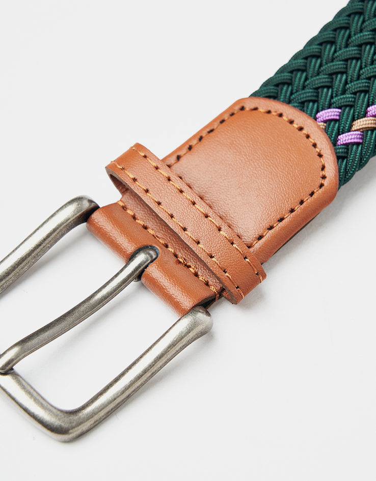Butter Goods Braided Belt - Forest