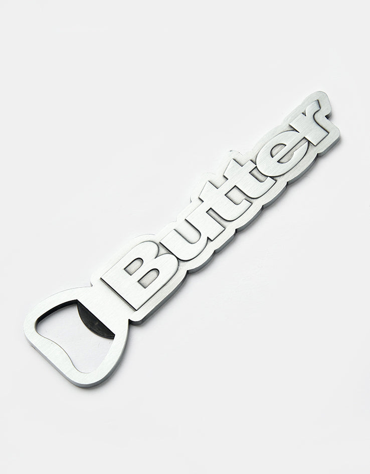 Butter Goods Metal Bottle Opener - Silver