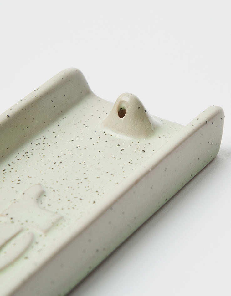 Butter Goods Ceramic Incense Holder - Green