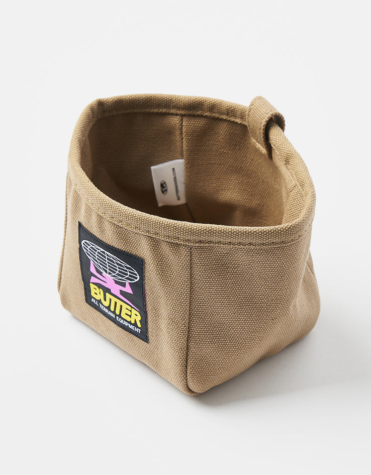 Butter Goods Canvas Pen Caddy - Tan