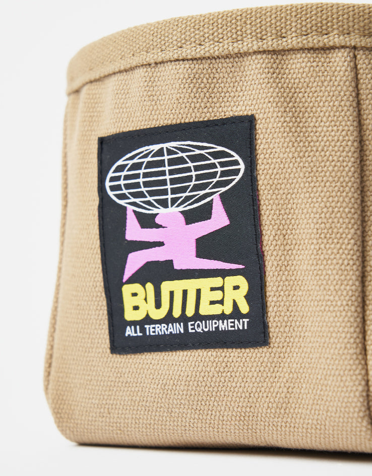 Butter Goods Canvas Pen Caddy - Tan