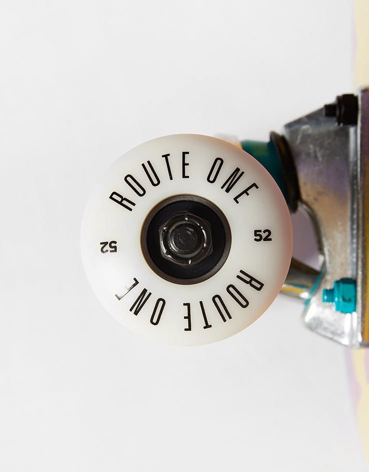 Route One Bricks Tag PY Custom Set-Up Complete Skateboard - 8"