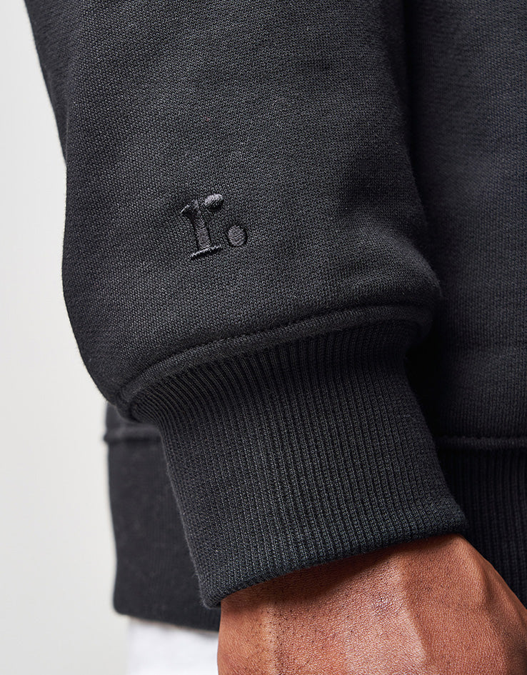 Route One Heavyweight Sweatshirt (400gsm) - Black
