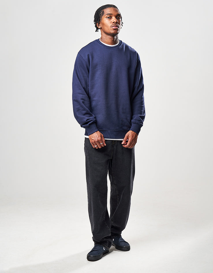 Route One Heavyweight Sweatshirt (400gsm) - Navy
