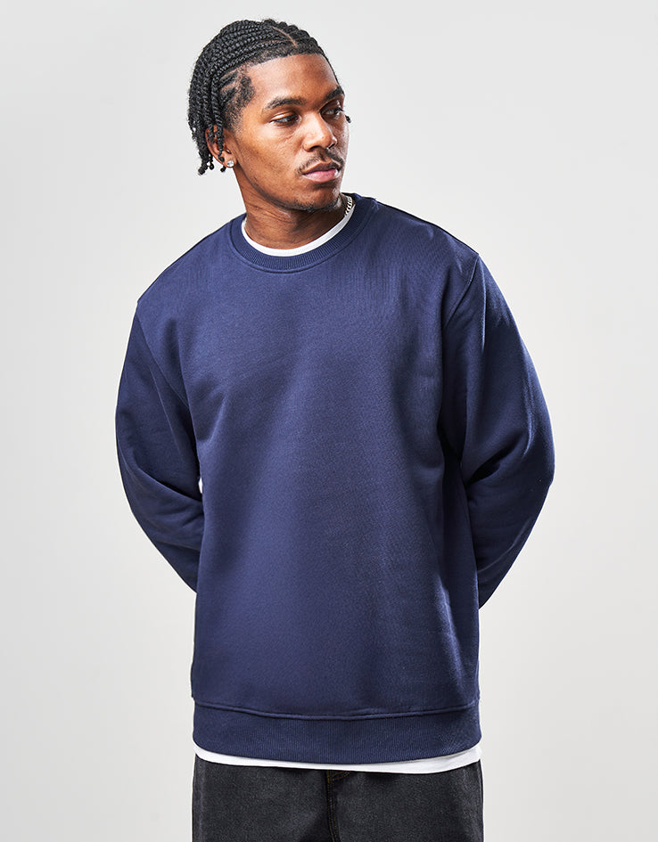 Route One Heavyweight Sweatshirt (400gsm) - Navy