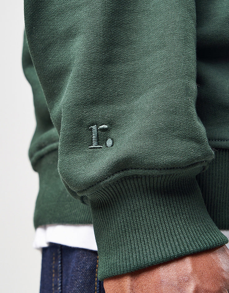 Route One Heavyweight Sweatshirt (400gsm) - Forest Green