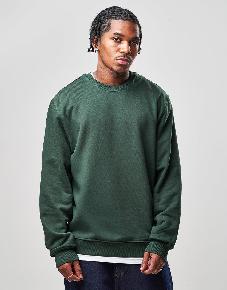 Route One Heavyweight Sweatshirt (400gsm) - Forest Green