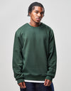 Route One Heavyweight Sweatshirt (400gsm) - Forest Green
