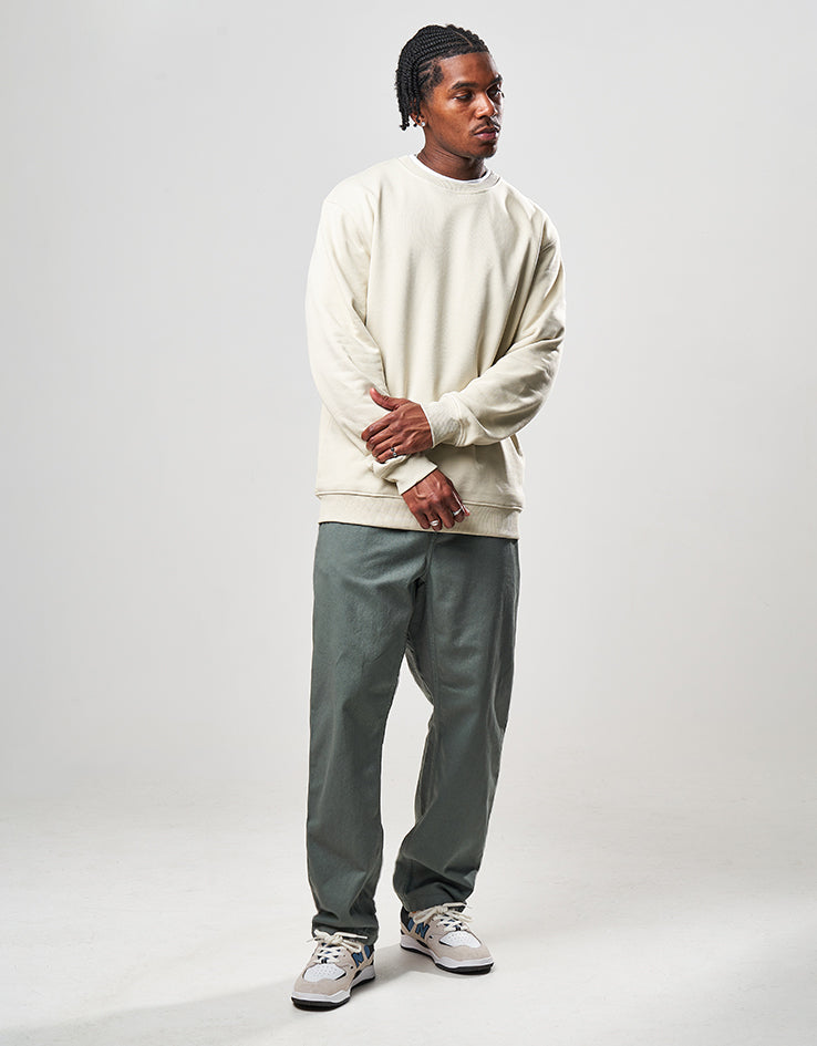 Route One Heavyweight Sweatshirt (400gsm) - Stone