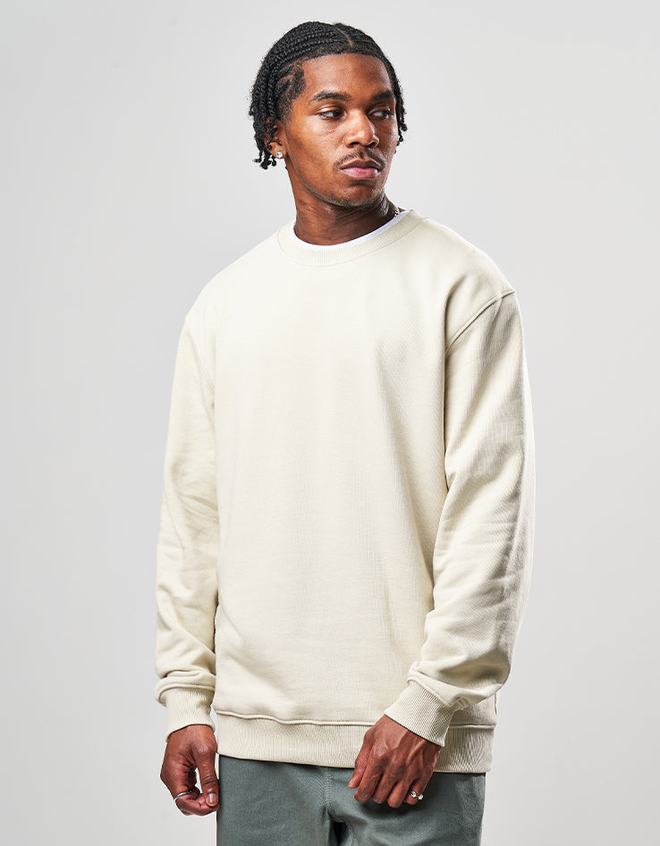 Route One Heavyweight Sweatshirt (400gsm) - Stone