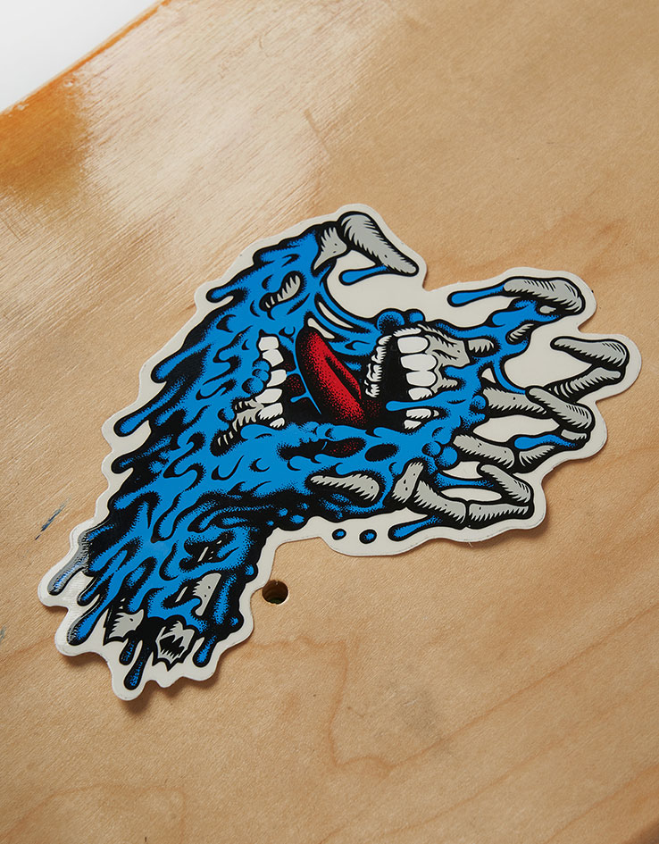 Santa Cruz Melting Hand Sticker