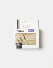 Mr. Lacy Fatties Laces - Cream