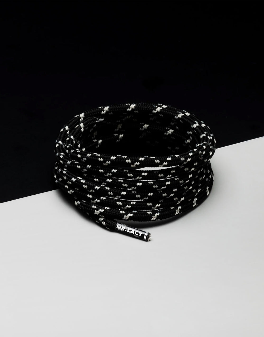 Mr. Lacy Hikies Round Laces - Black/Grey/Light Grey
