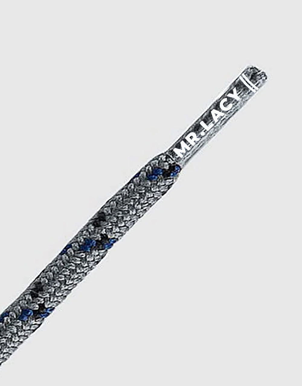 Mr. Lacy Hikies Round Laces - Silver Grey/Black/Blue