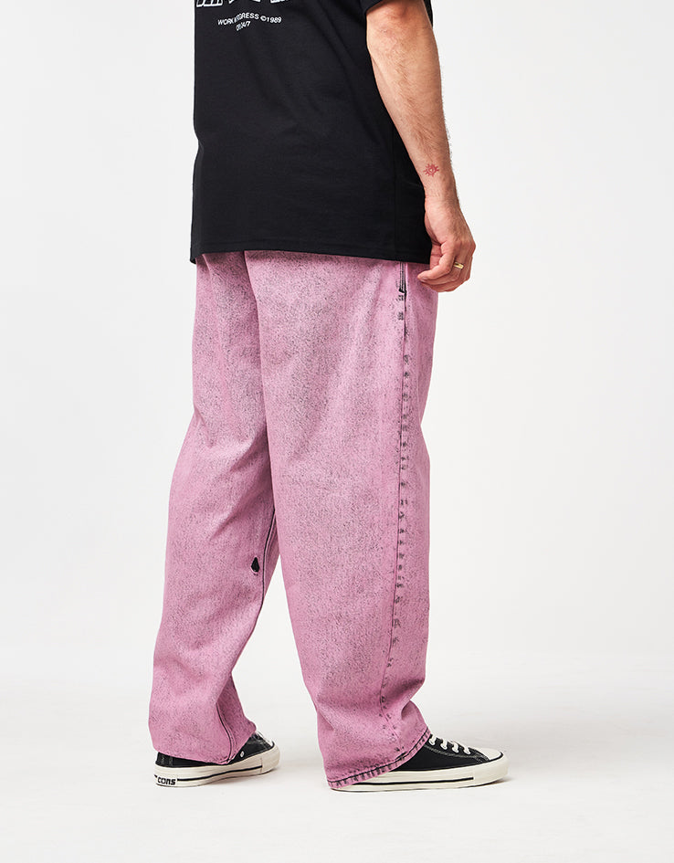 Volcom Freazy Loose EW Denim - Steel Purple