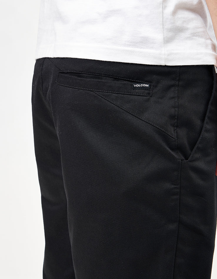 Volcom Frickin Modern Stretch 19" Shorts - Black