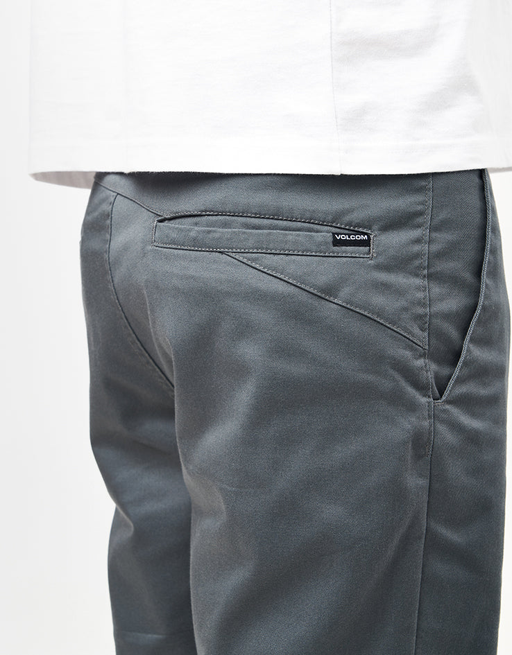 Volcom Frickin Modern Stretch 19" Shorts - Dark Slate