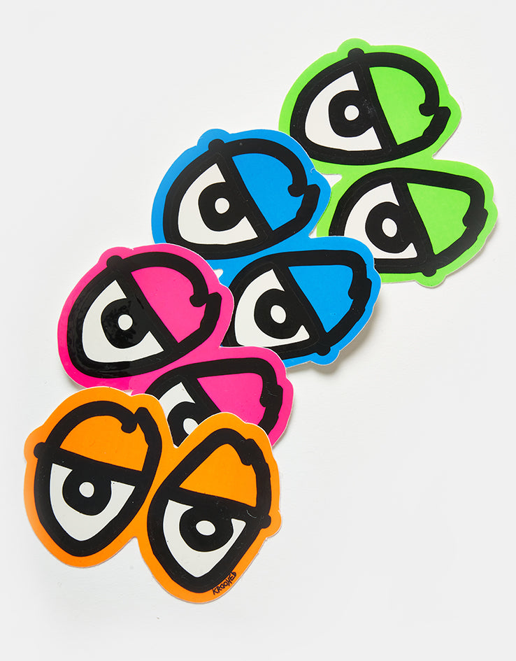 Krooked Eyes Large Die-Cut Sticker