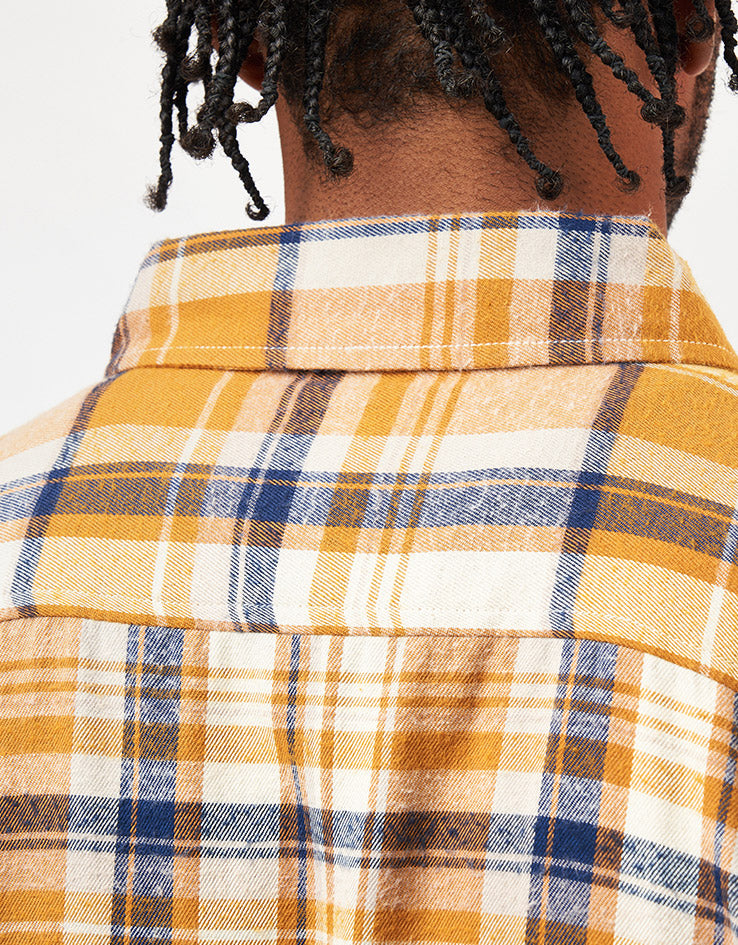 Dark Seas Lowell L/S Shirt - Brown