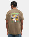 Dark Seas Quacks T-Shirt - Military Green