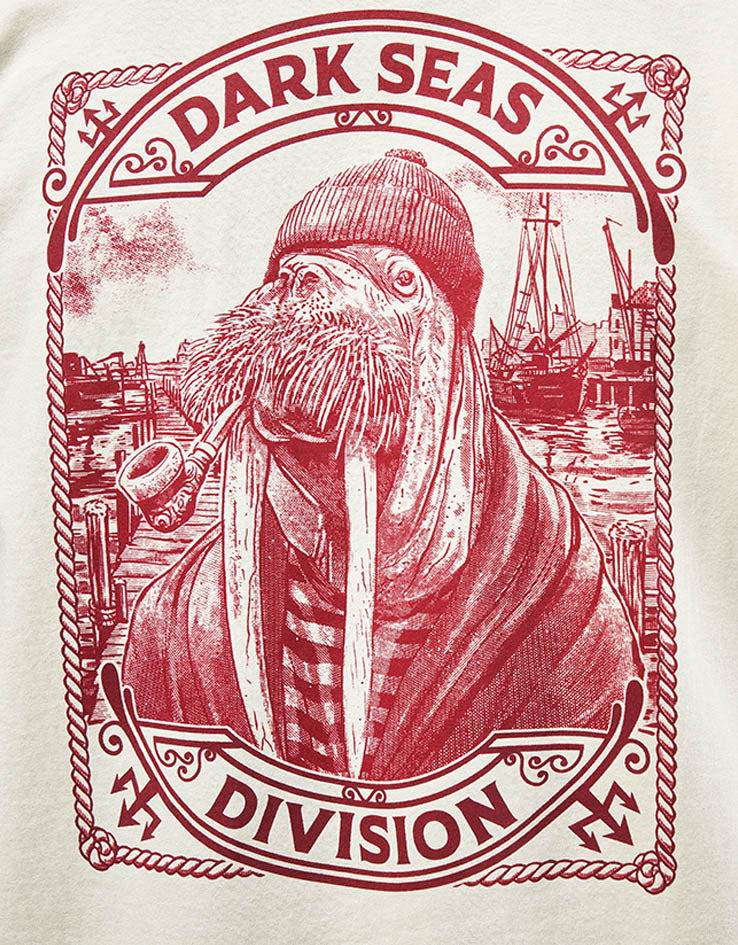 Dark Seas Seaworthy V2 T-Shirt - Cream