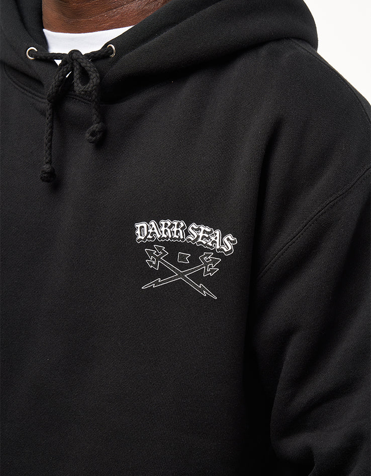 Dark Seas Aqualung Pullover Hoodie - Black