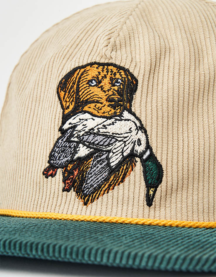 Dark Seas Loyal Snapback Cap - Khaki/Green