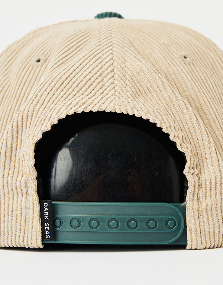 Dark Seas Loyal Snapback Cap - Khaki/Green
