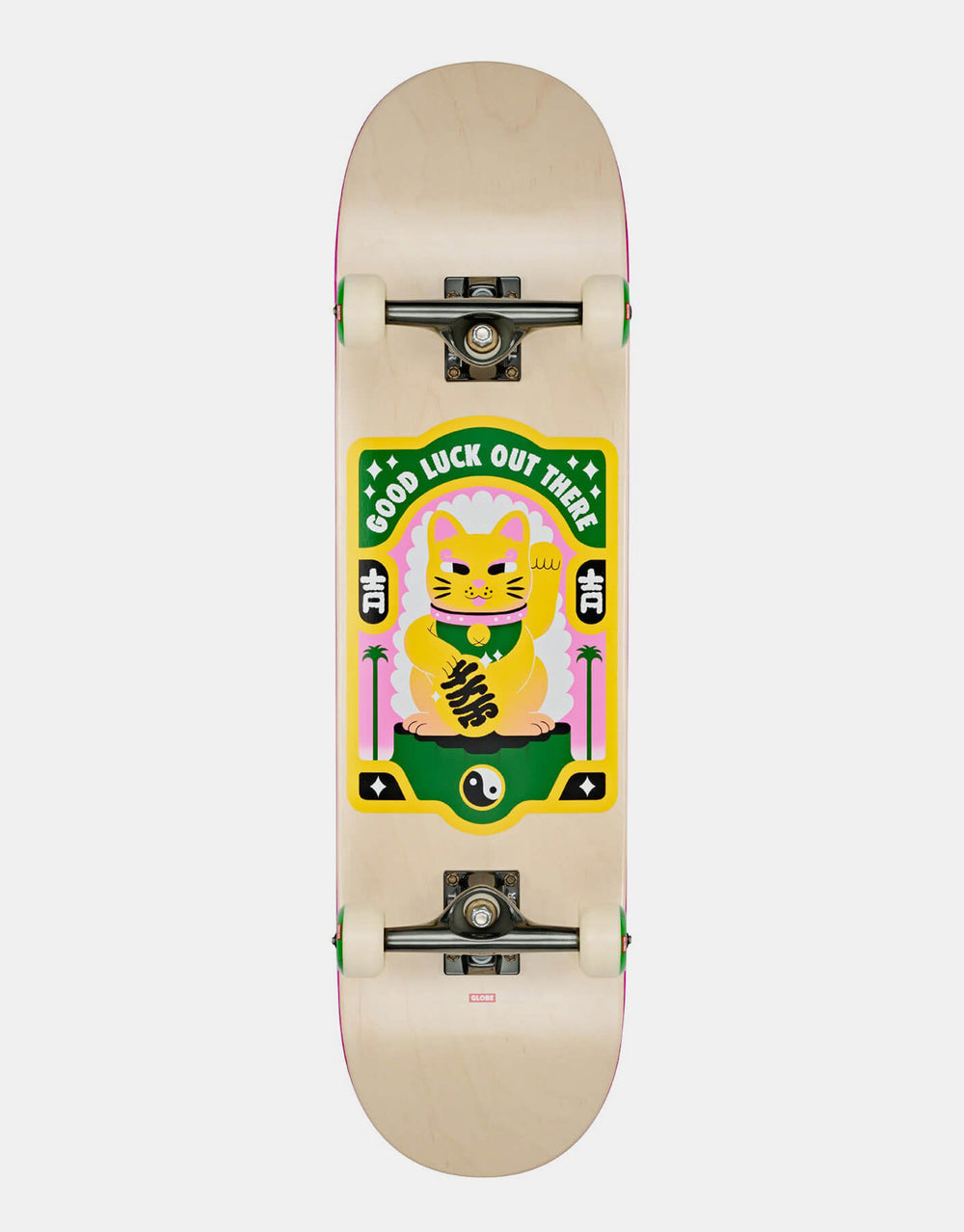 Globe G2 Maneki Lucky Gold Complete Skateboard - 8.375"