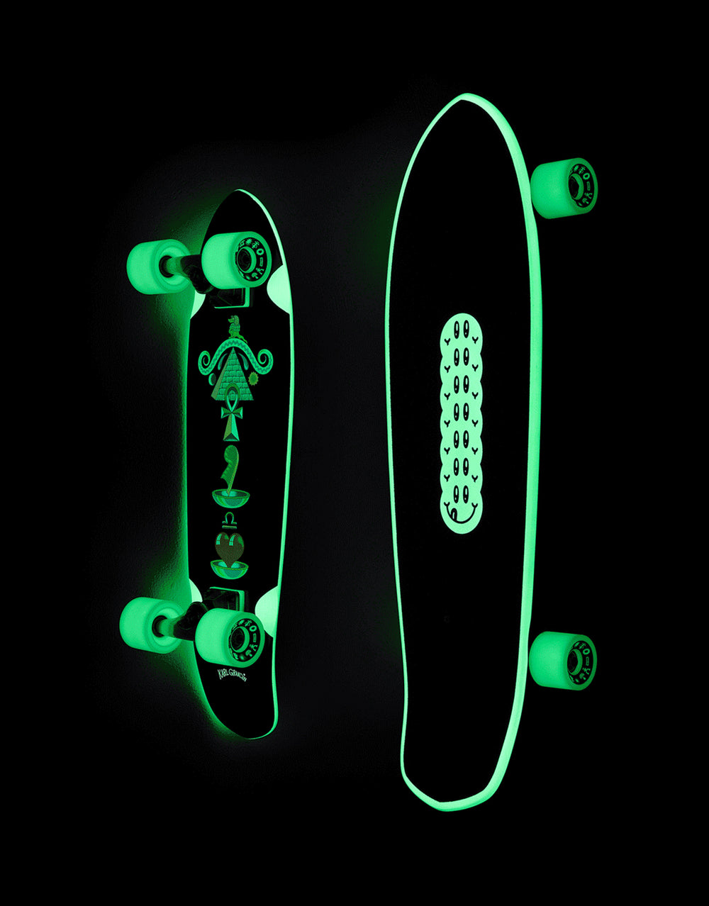 Globe Blazer Ma'at Cruiser Skateboard - 7.25"