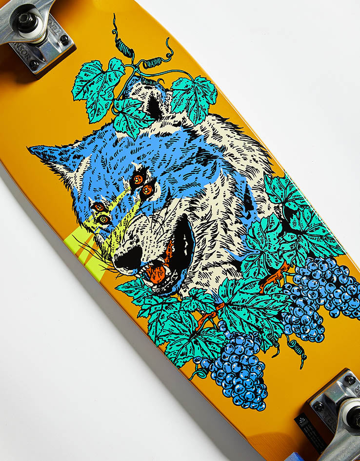 Globe x Hirotten Big Blazer Lazer Wolf Cruiser Skateboard - 9.125"