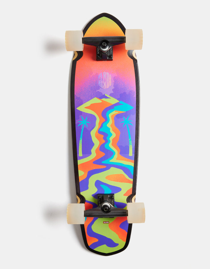 Globe Big Blazer Melted Mountains Cruiser Skateboard - 9.125"
