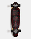 Globe The All-Time Marble Stack Kicktail Longboard - 35.875"