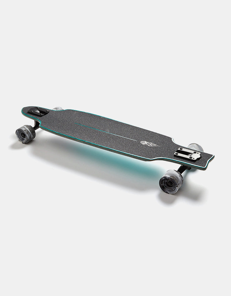 Globe Prowler Mid Flames Drop Through Longboard - 34.75"