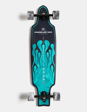 Globe Prowler Mid Flames Drop Through Longboard - 34.75"