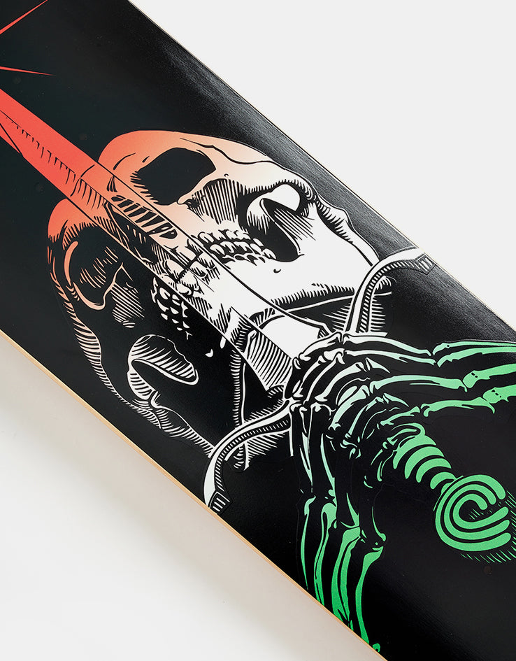 Powell Peralta Skull & Sword Green Fade 243 Skateboard Deck - 8.25"