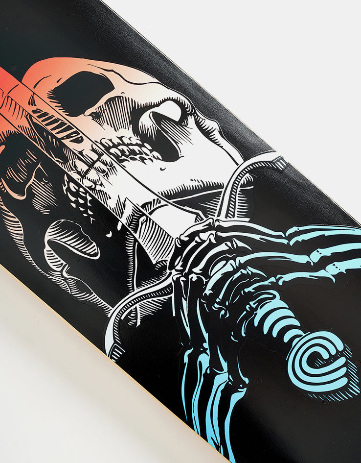 Powell Peralta Skull & Sword Blue Fade 246 Skateboard Deck - 9"