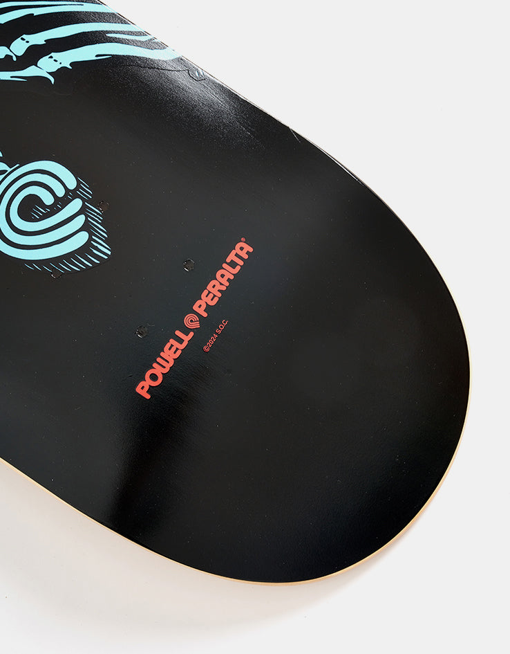 Powell Peralta Skull & Sword Blue Fade 246 Skateboard Deck - 9"