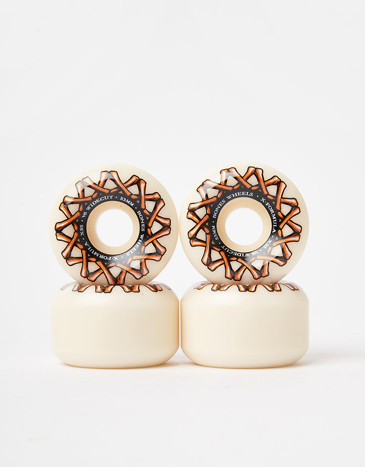 Bones Crossbones X-Formula V6 Wide-Cut 95a Skateboard Wheels