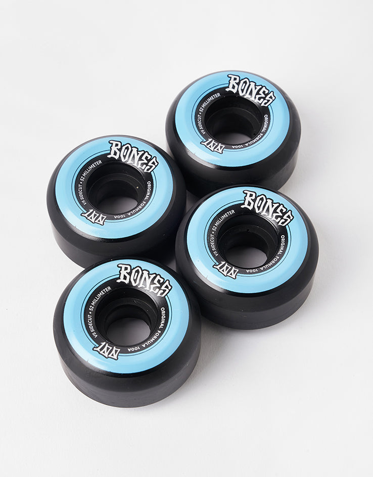 Bones OG Formula V5 Sidecut 100a BB Skateboard Wheels - 52mm