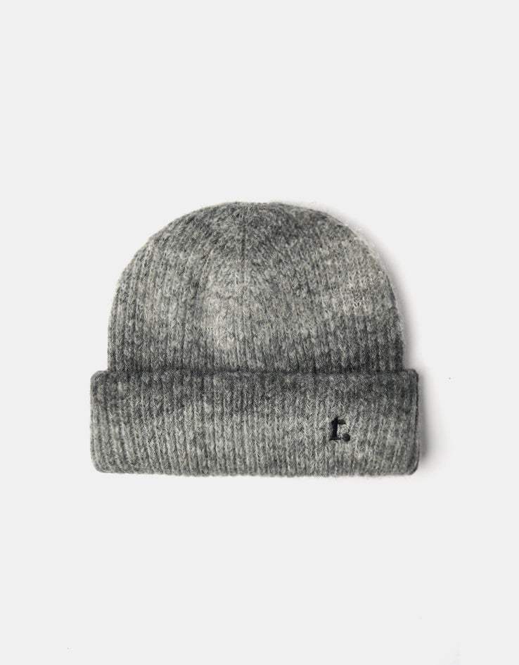 Route One Ombre Wool Blend Beanie - Charcoal